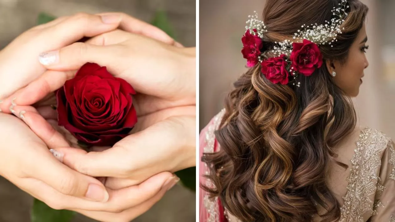 वेलेंटाइन डे हेयरस्टाइल,