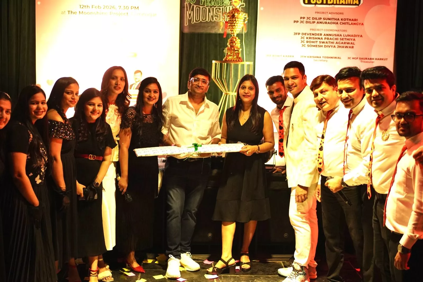 जेसीआई बंजारा हैदराबाद की द्वितीय साधारण सभा का दृश्य