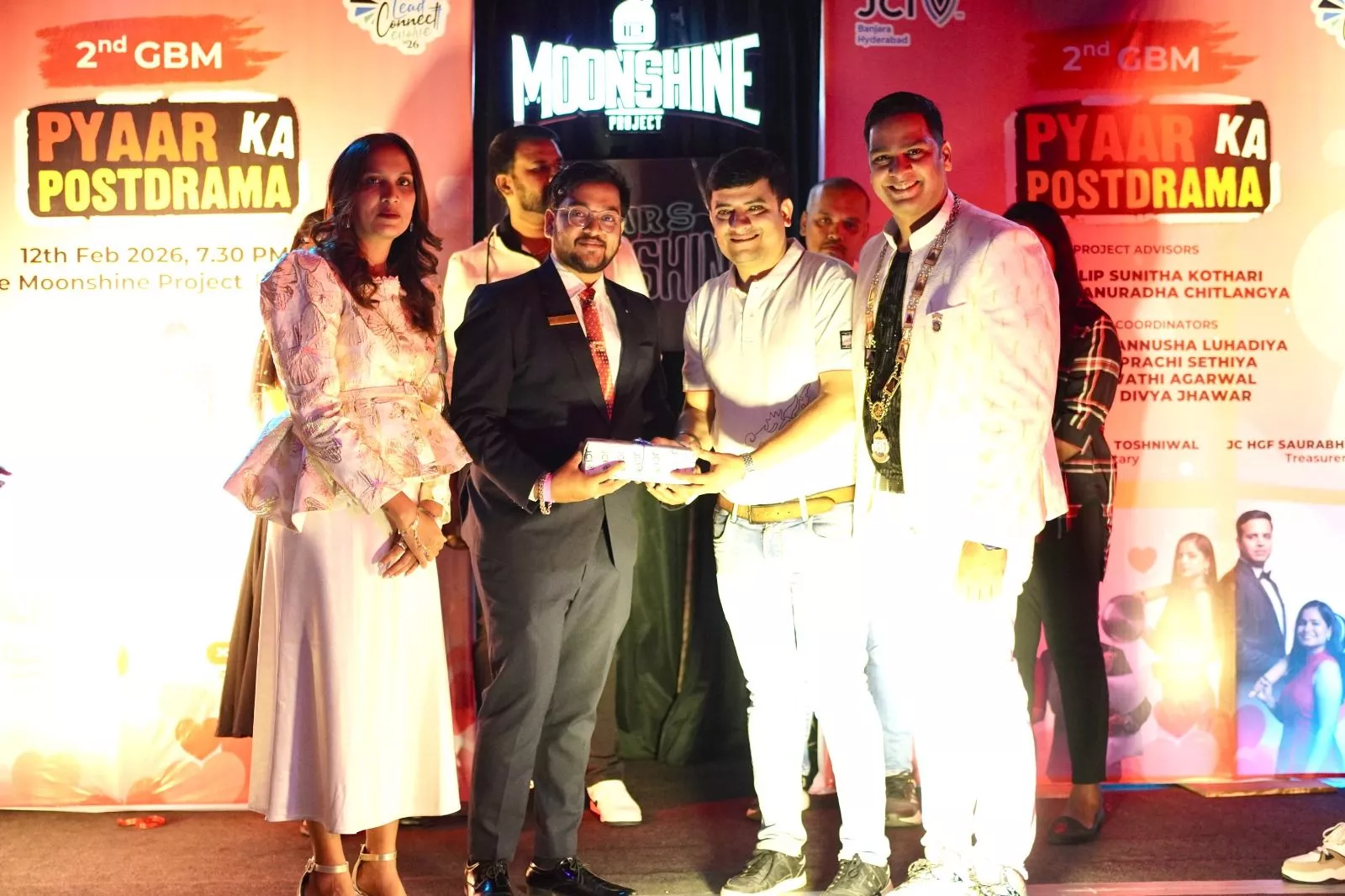 जेसीआई बंजारा हैदराबाद सभा में उपस्थित सदस्य व अतिथि