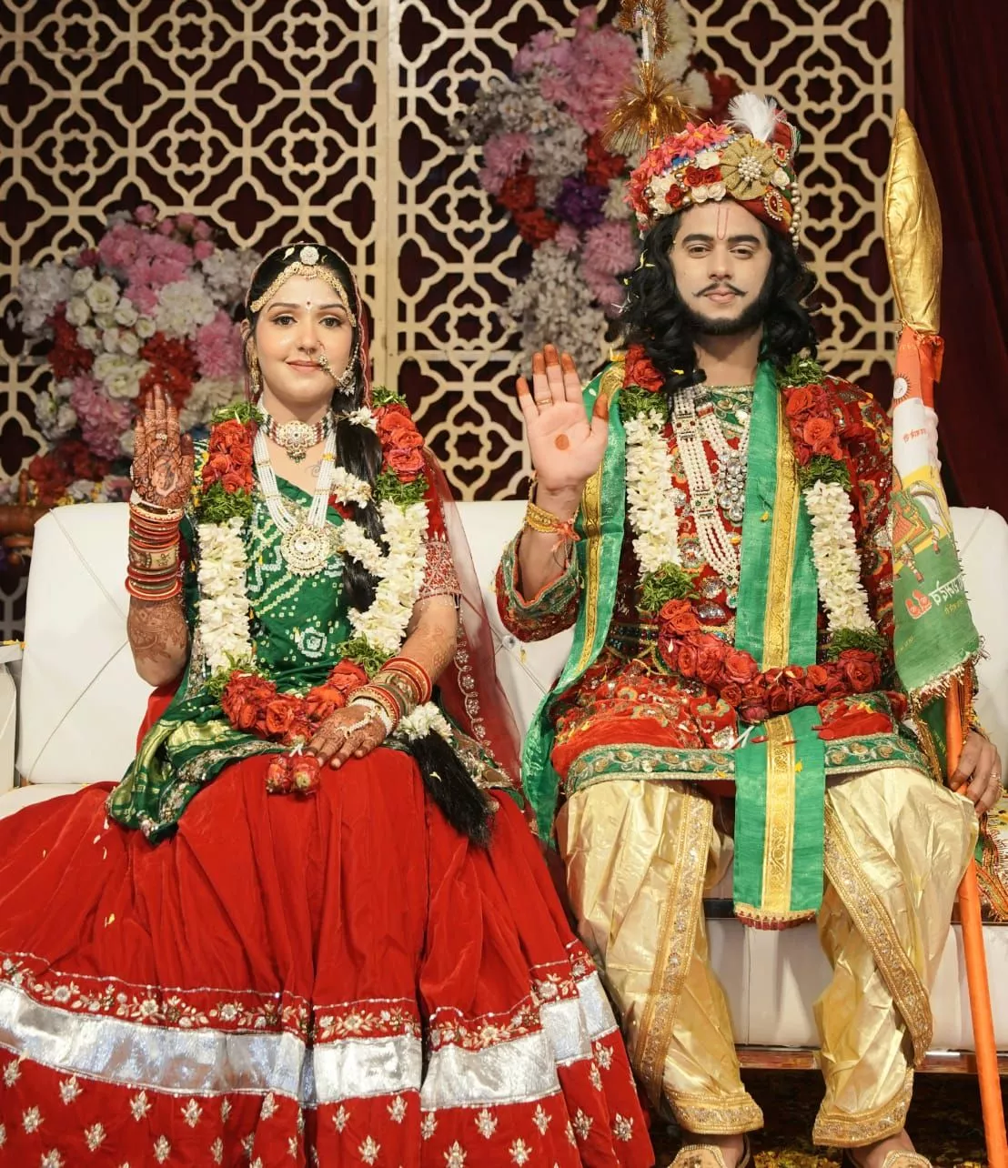 श्री रामदेवजी महाराज का जागरण अत्तापुर स्थित मंदिर में