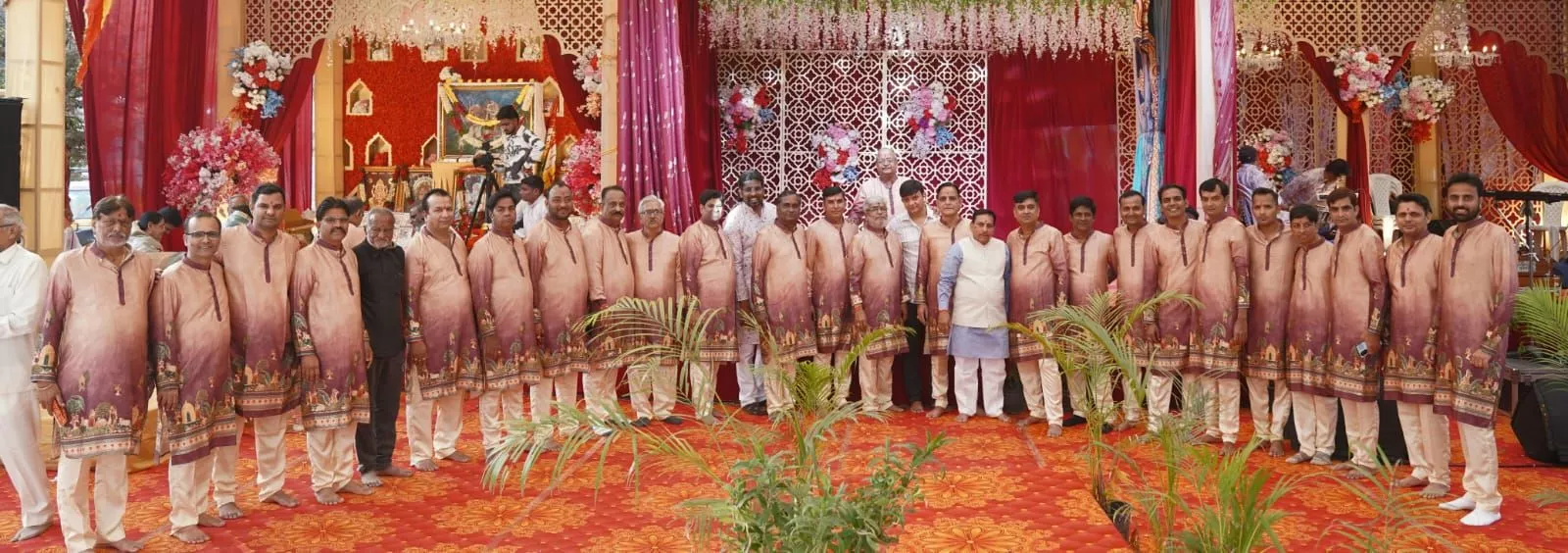 श्री रामदेवजी महाराज का जागरण अत्तापुर स्थित मंदिर में