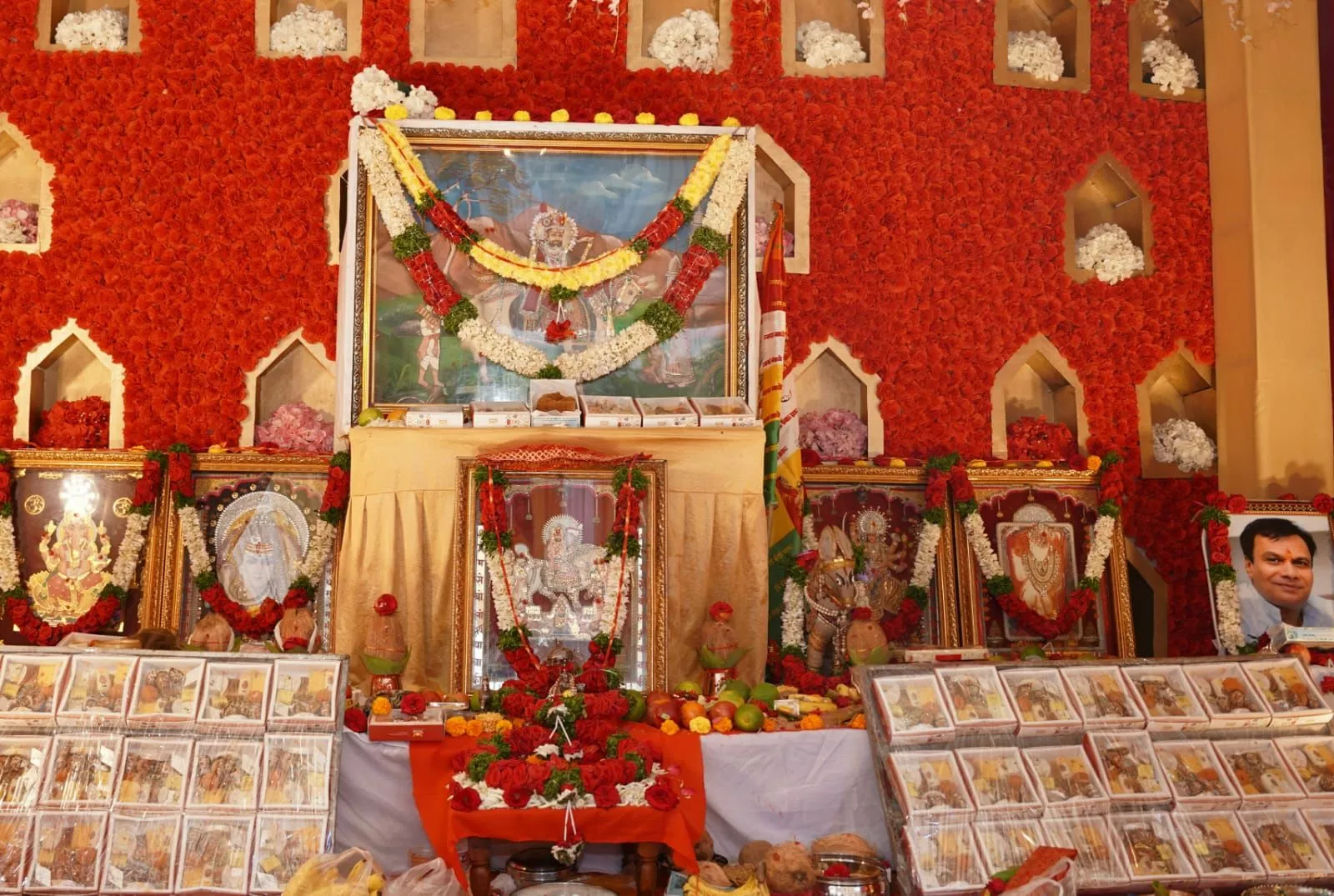 अत्तापुर में श्री रामदेवजी महाराज का भव्य जागरण दृश्य