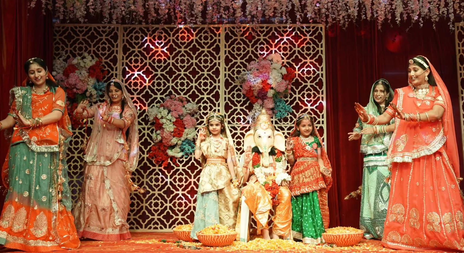 श्री रामदेवजी महाराज का जागरण अत्तापुर स्थित मंदिर में