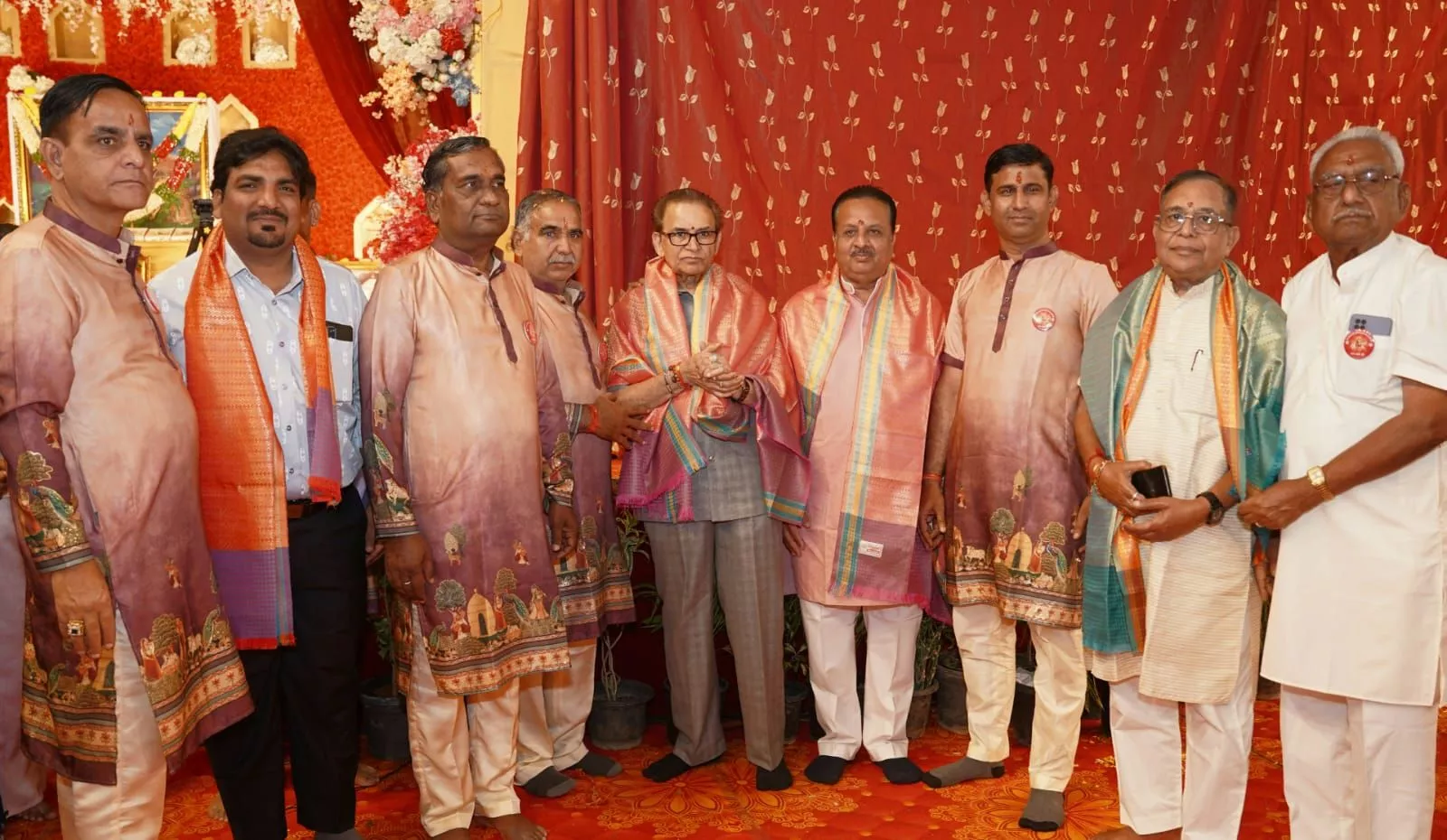 श्री रामदेवजी महाराज का जागरण अत्तापुर स्थित मंदिर में