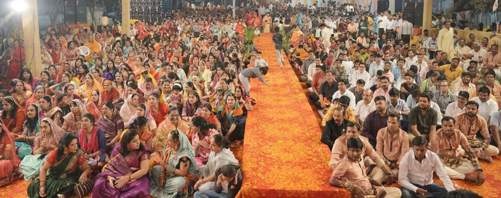 श्री रामदेवजी महाराज का जागरण अत्तापुर स्थित मंदिर में