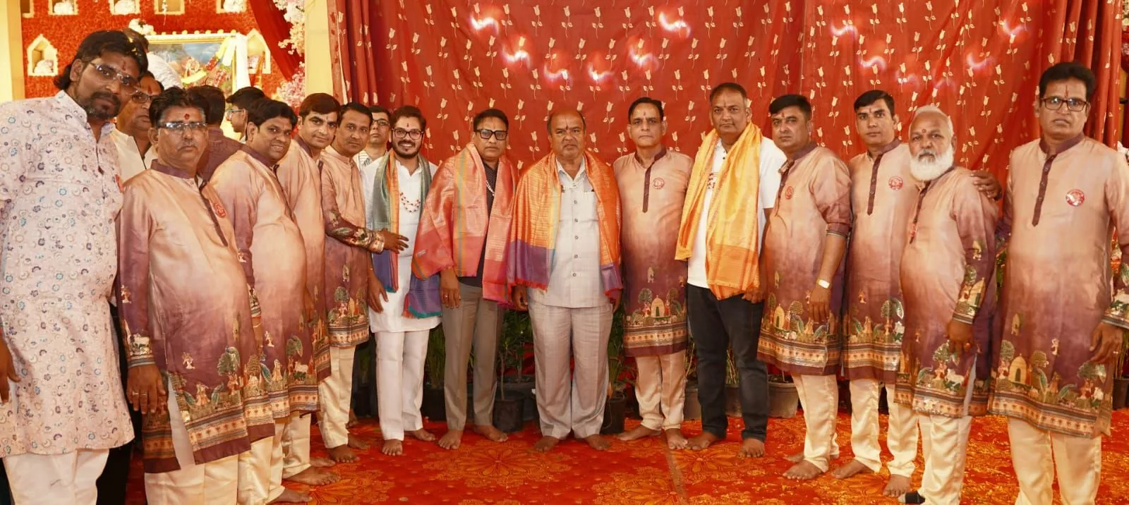 श्री रामदेवजी महाराज का जागरण अत्तापुर स्थित मंदिर में