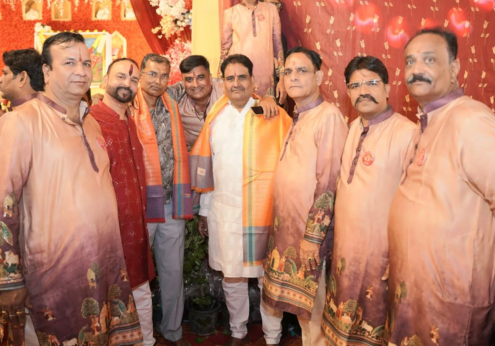 श्री रामदेवजी महाराज का जागरण अत्तापुर स्थित मंदिर में