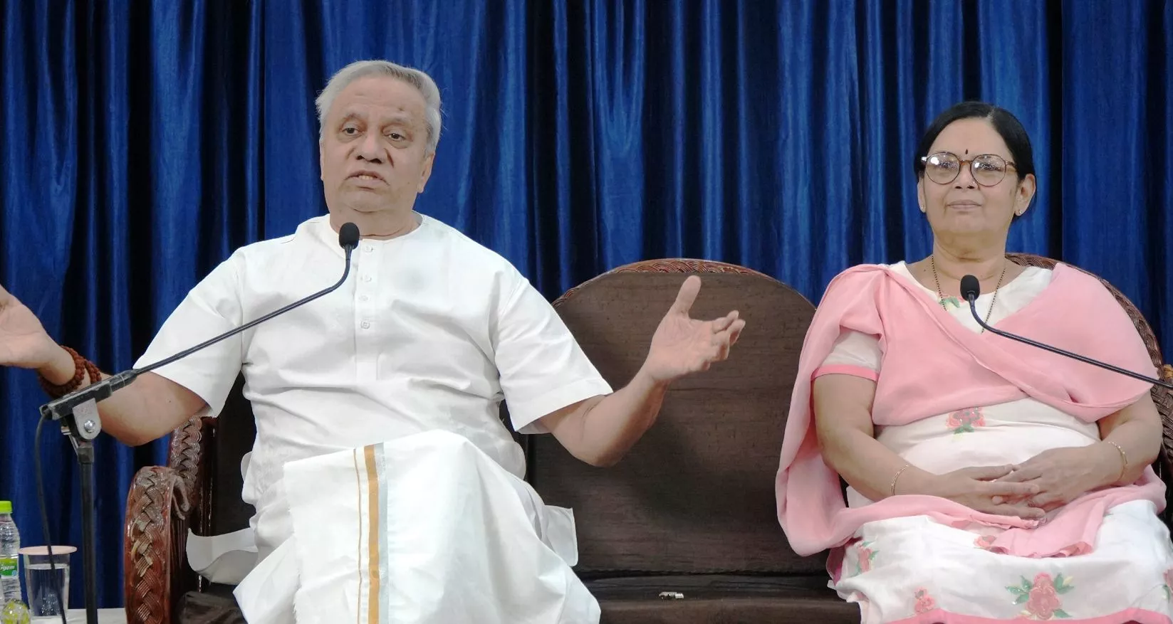 महाशिवरात्रि सत्संग में शिव-शक्ति तत्व पर प्रवचन