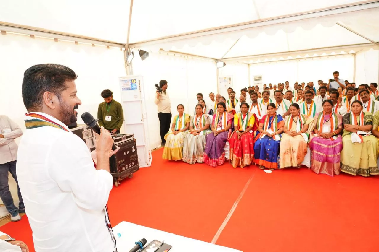 निजामाबाद जनसभा में रेवंत रेड्डी का संबोधन