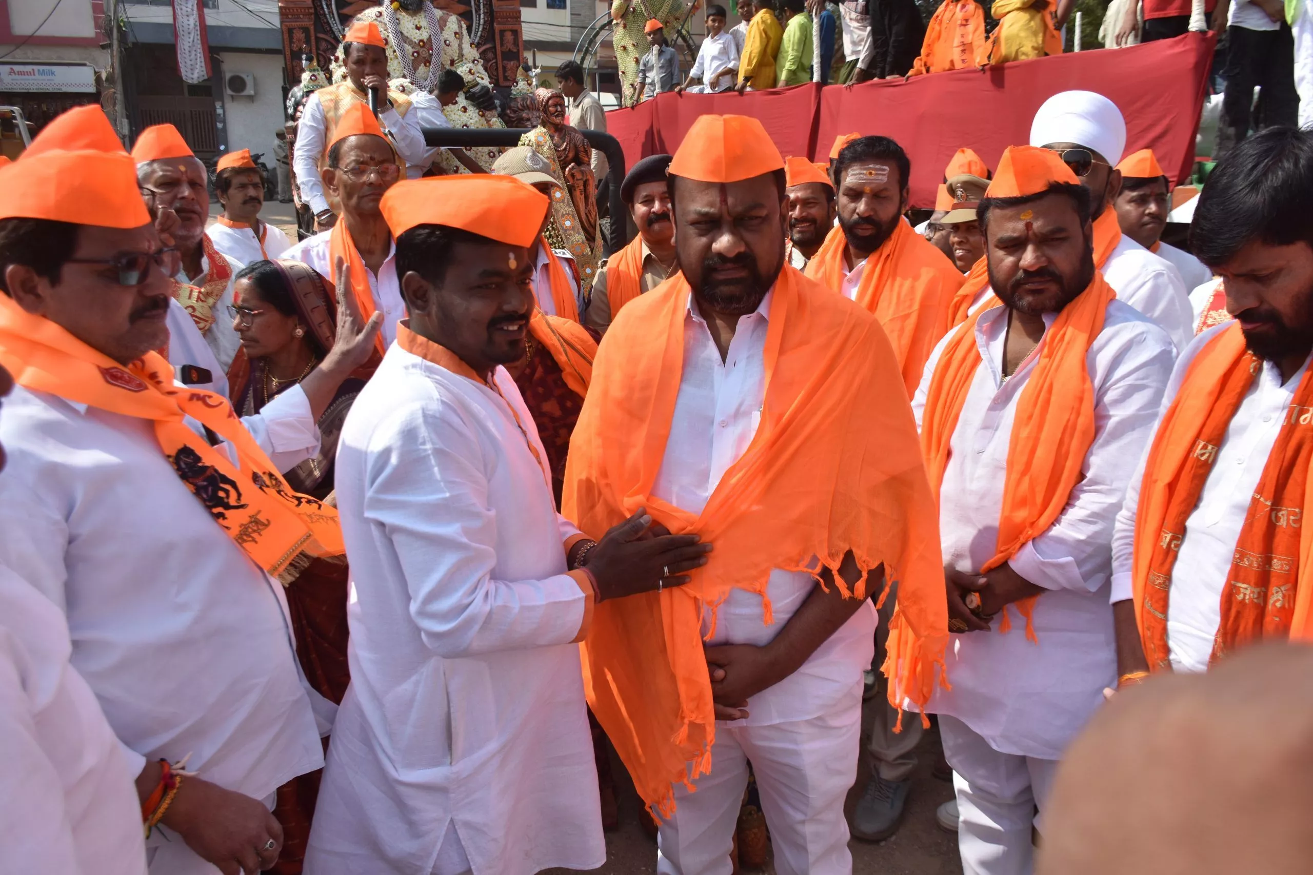 शिवाजी महाराज 396वां जन्मोत्सव रामबाग में मनाया गया