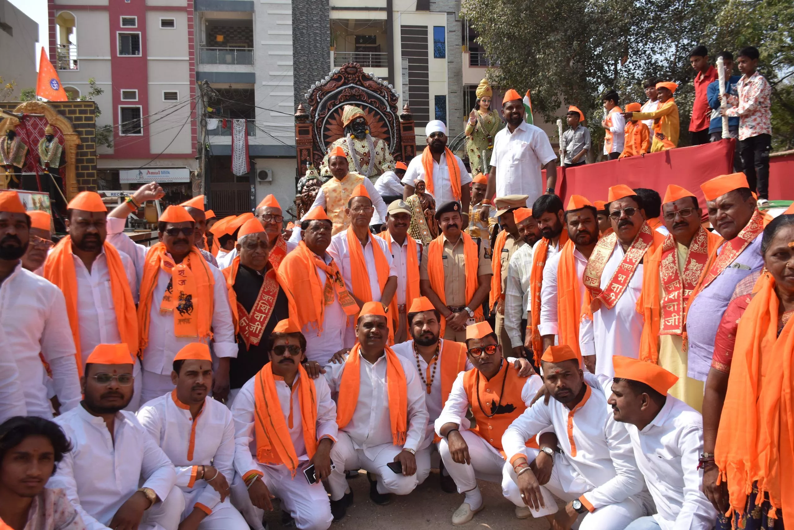 शिवाजी महाराज 396वां जन्मोत्सव रामबाग में मनाया गया