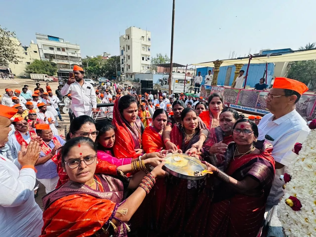 शिवाजी महाराज 396वां जन्मोत्सव रामबाग में मनाया गया