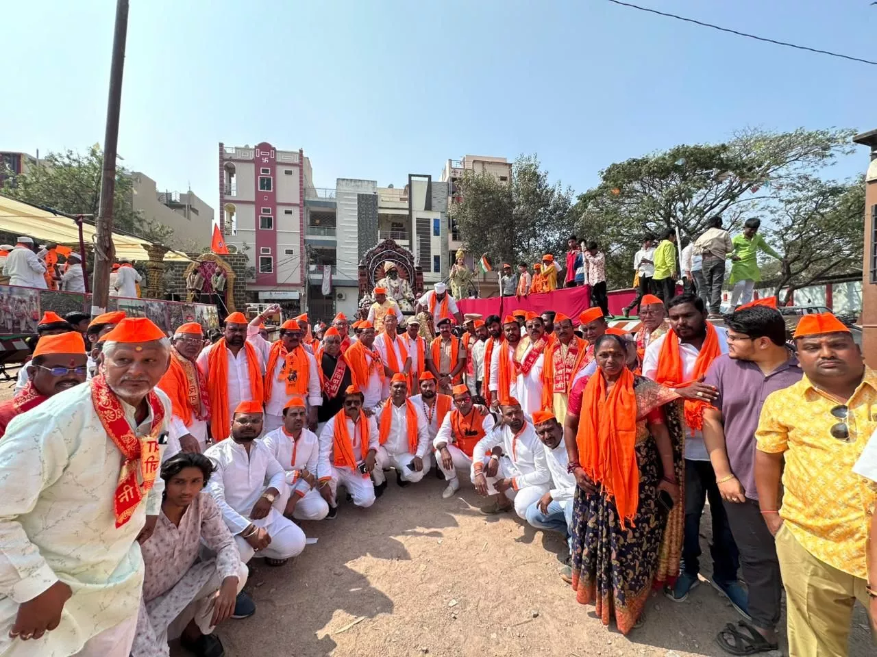 शिवाजी महाराज 396वां जन्मोत्सव रामबाग में मनाया गया