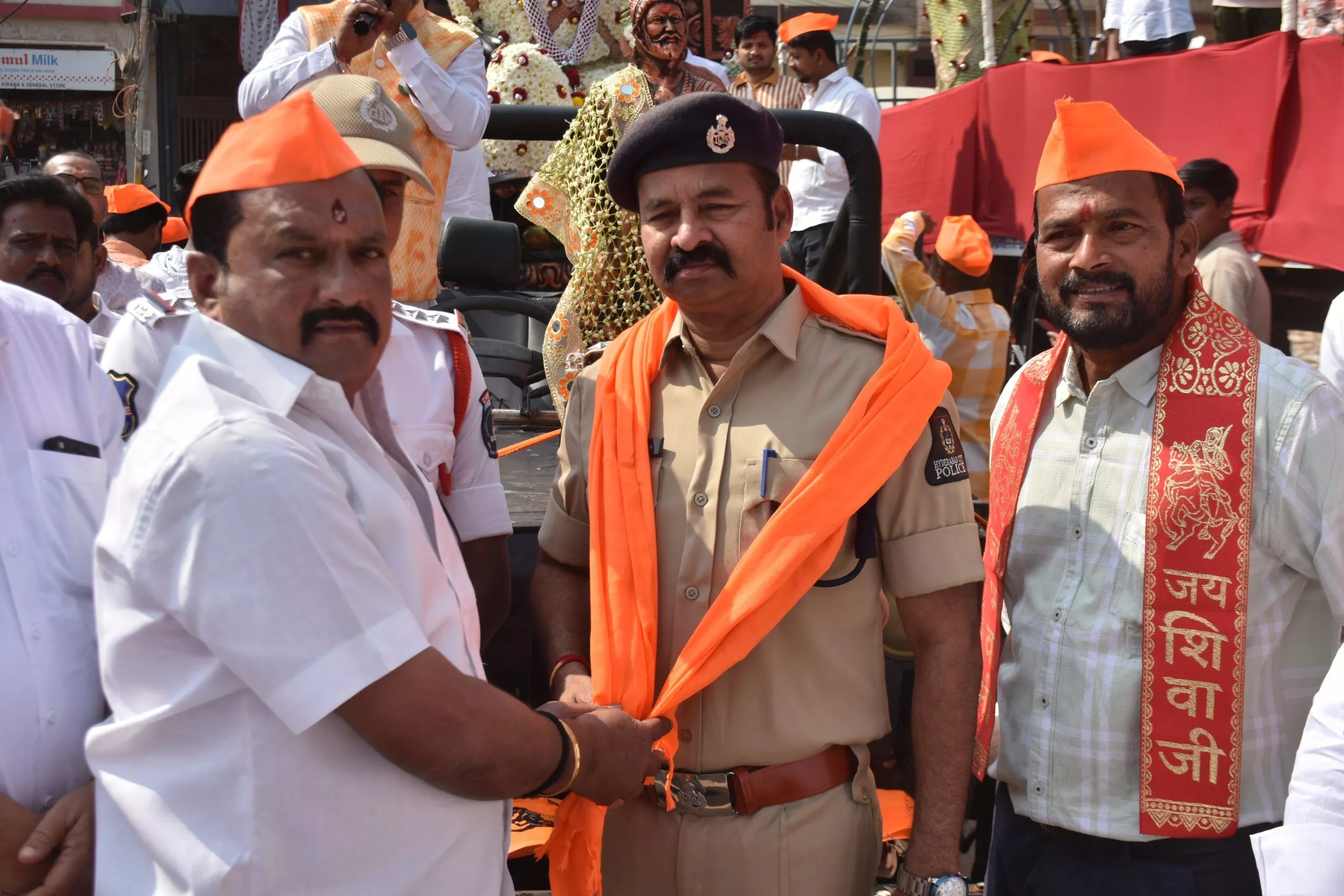 शिवाजी महाराज 396वां जन्मोत्सव रामबाग में मनाया गया