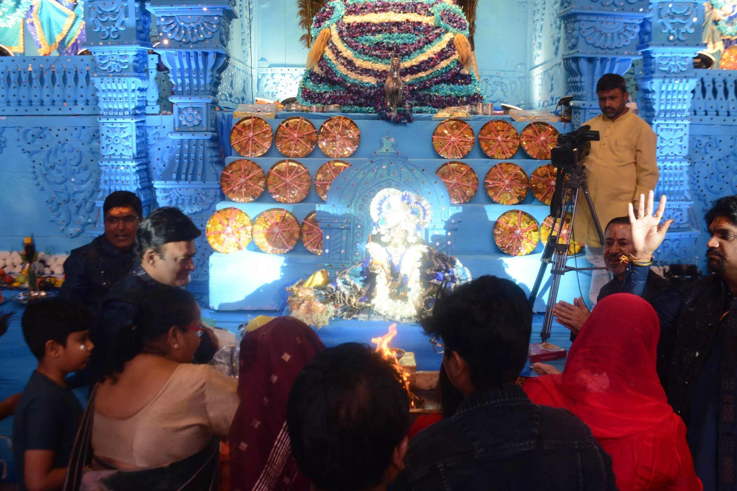 श्री श्याम बाबा फाल्गुनी वार्षिक उत्सव शमशाबाद में आयोजित