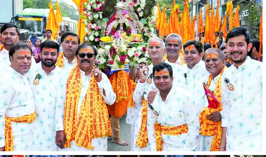 खाटू श्याम बाबा की शोभा यात्रा