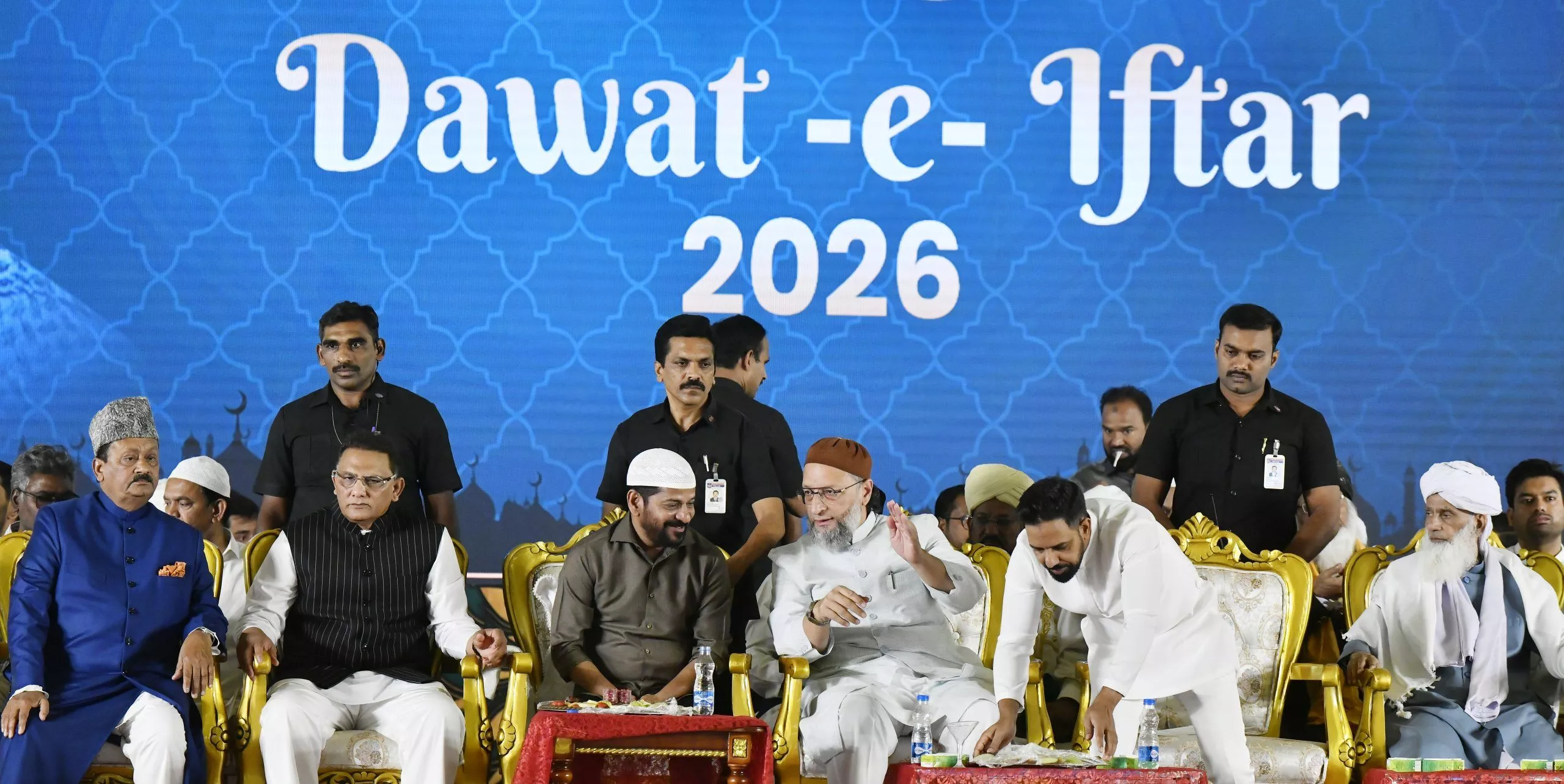 मुख्यमंत्री रेवंत रेड्डी मुस्लिम कल्याण पर बोलते हुए