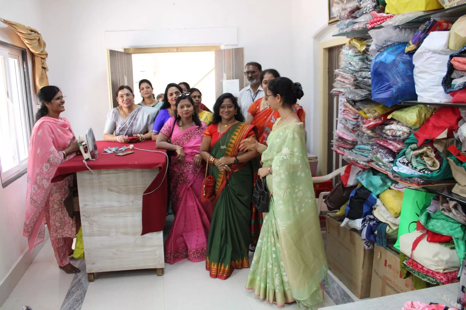 रेलवे महिला कल्याण संगठन का निरीक्षण