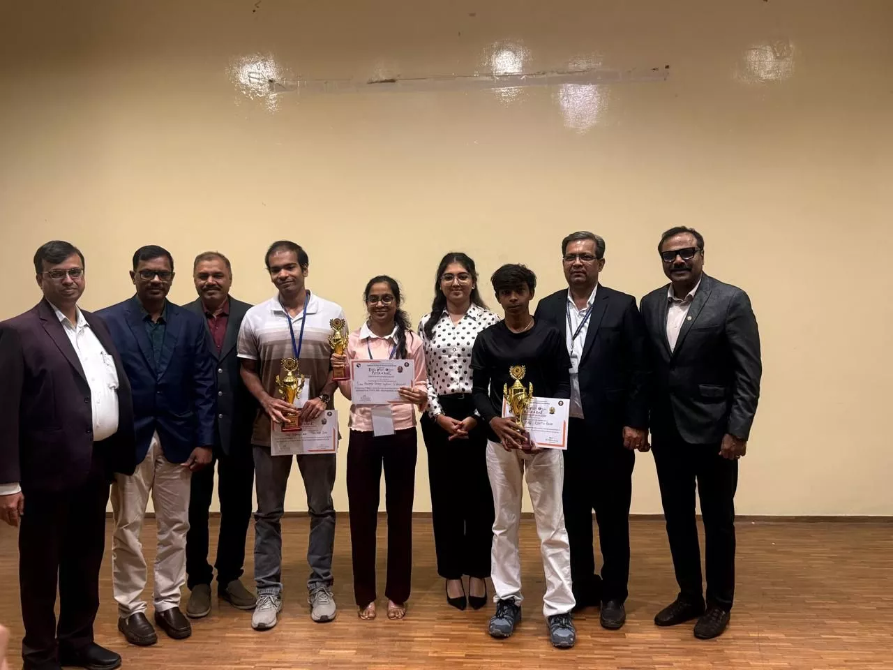 बद्रुका कॉलेज पिच एंड राइज़ प्रतियोगिता का दृश्य