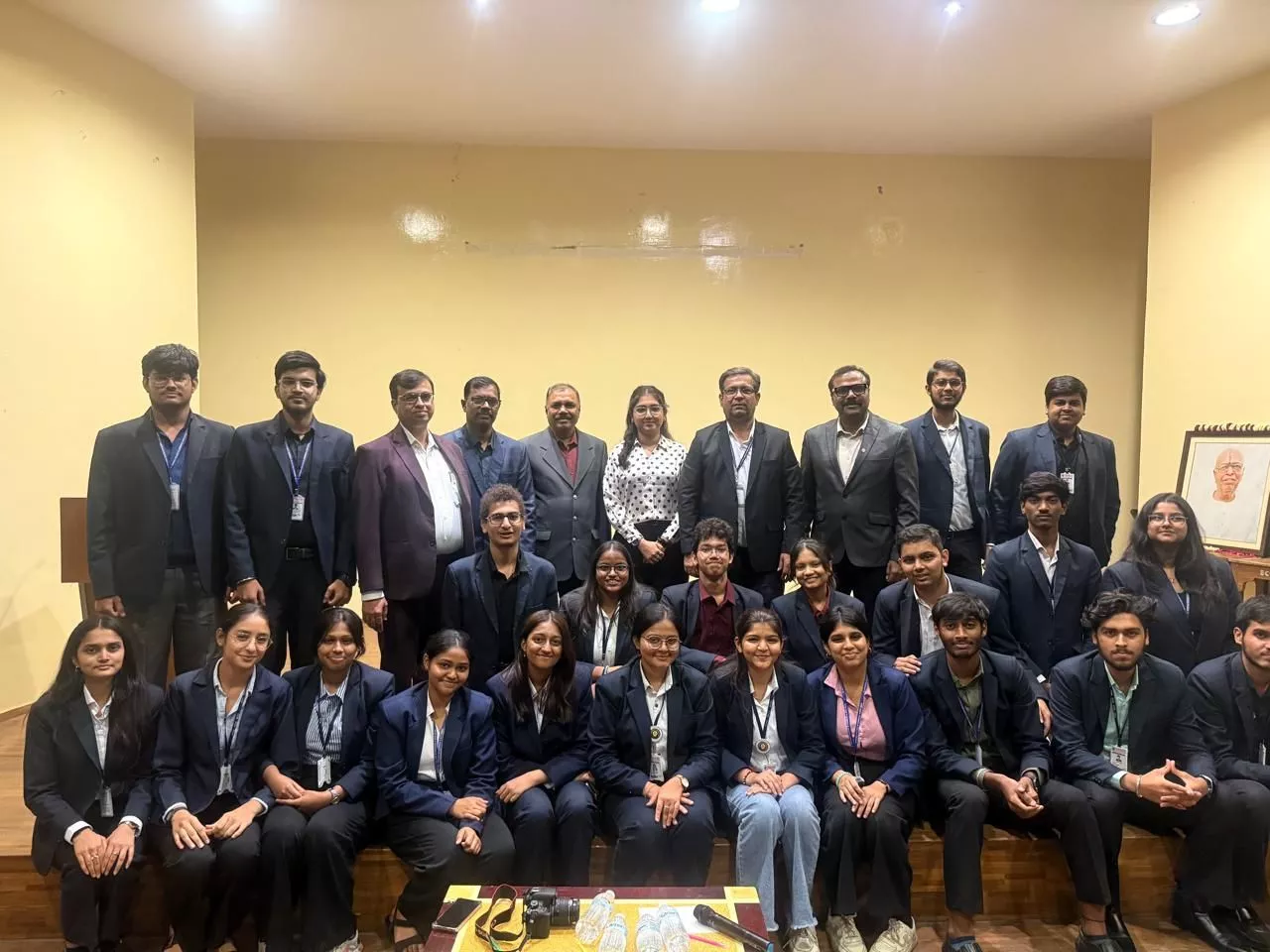 बद्रुका कॉलेज पिच एंड राइज़ प्रतियोगिता का दृश्य