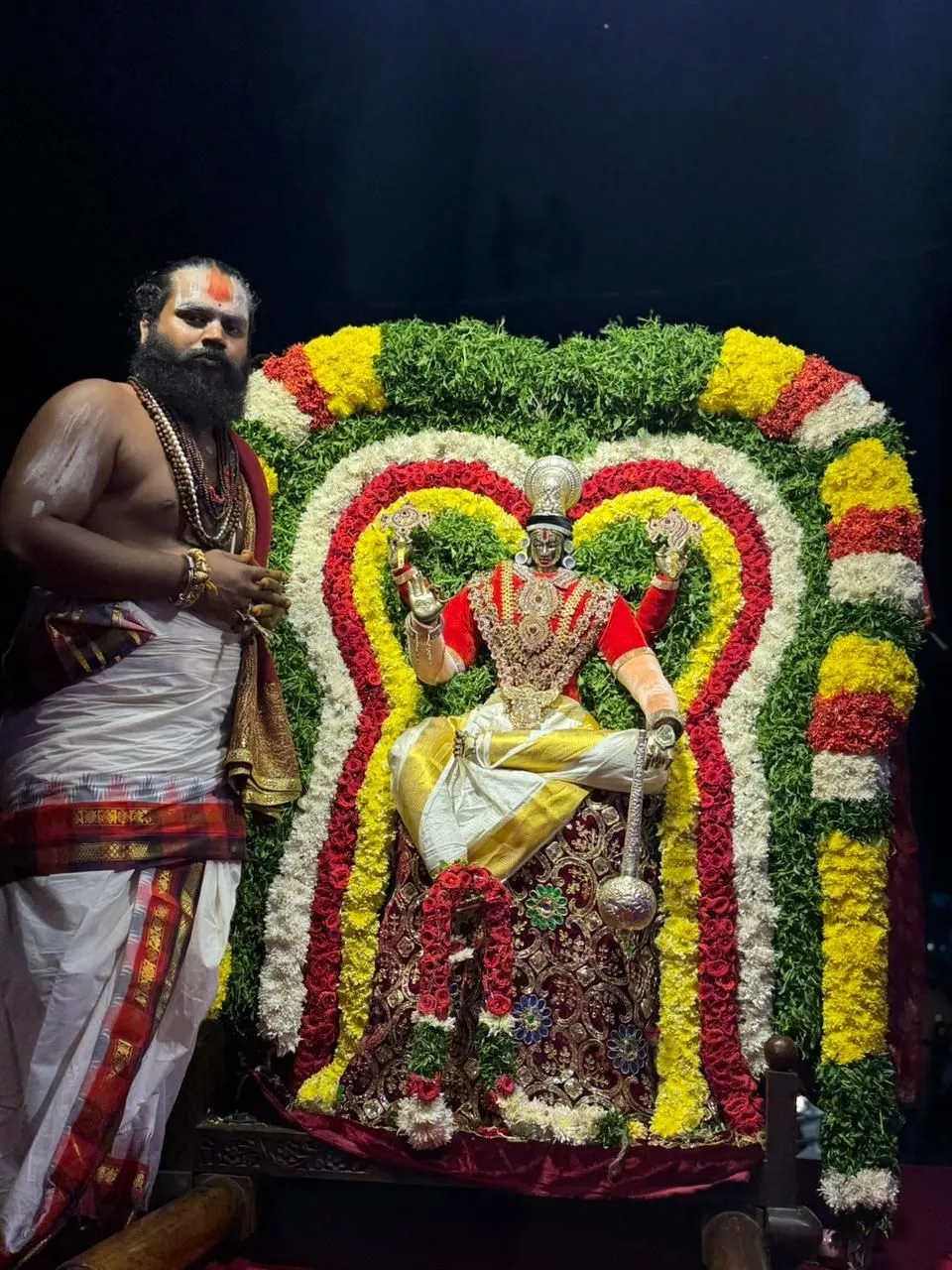 संगम मठ में श्रीराम नवमी उत्सव का आयोजन