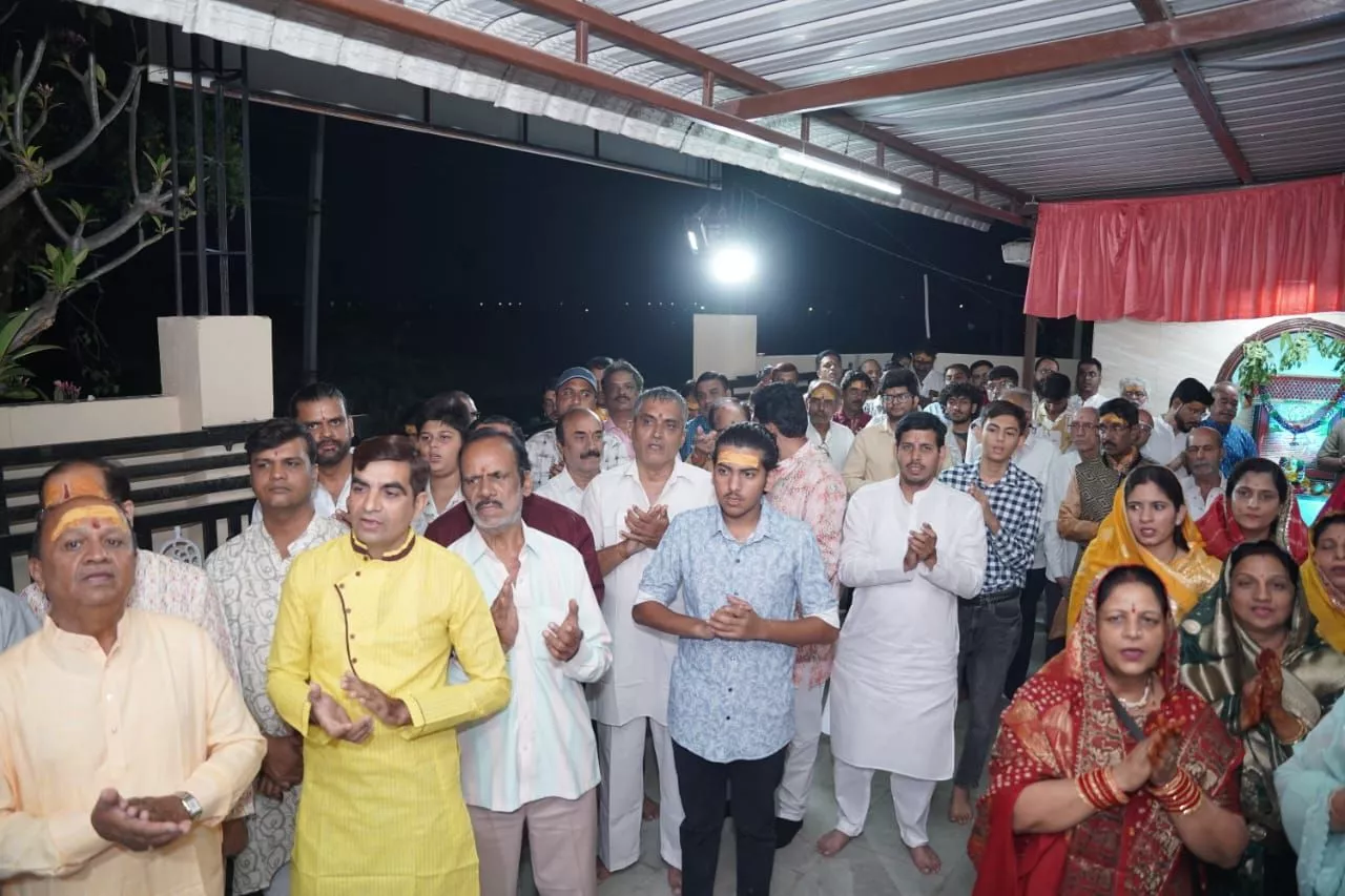 महर्षि गौतम जयंती पर आयोजित सांस्कृतिक कार्यक्रम का दृश्य