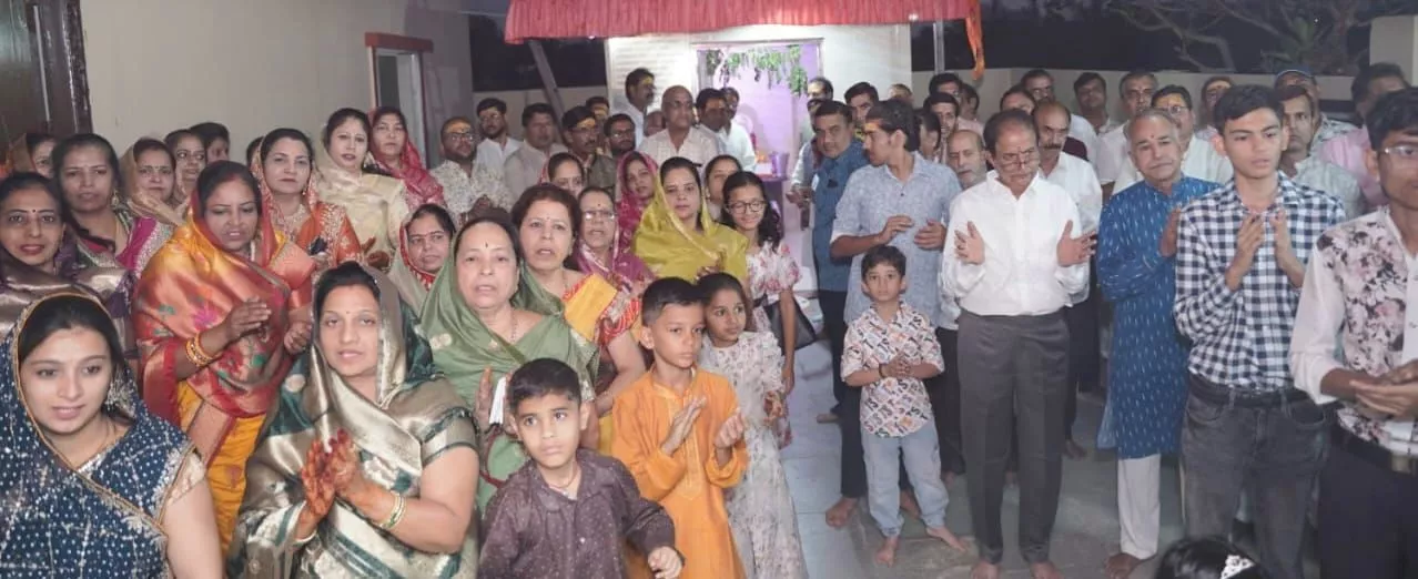 महर्षि गौतम जयंती पर आयोजित सांस्कृतिक कार्यक्रम का दृश्य