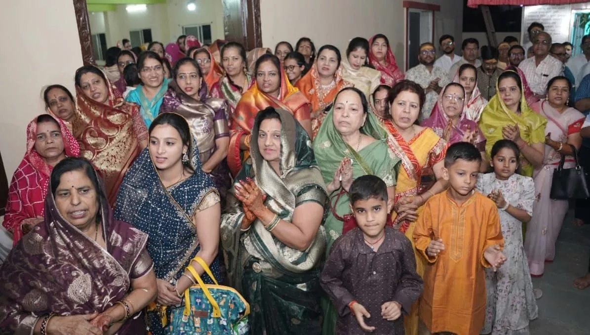 महर्षि गौतम जयंती पर आयोजित सांस्कृतिक कार्यक्रम का दृश्य