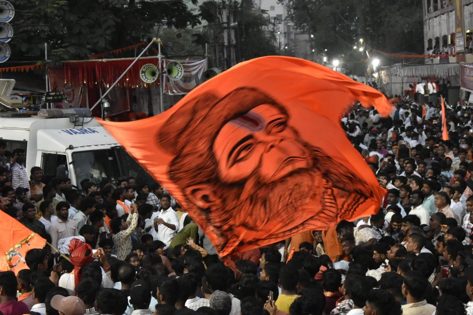 हैदराबाद में निकली भव्य श्रीराम नवमी शोभायात्रा