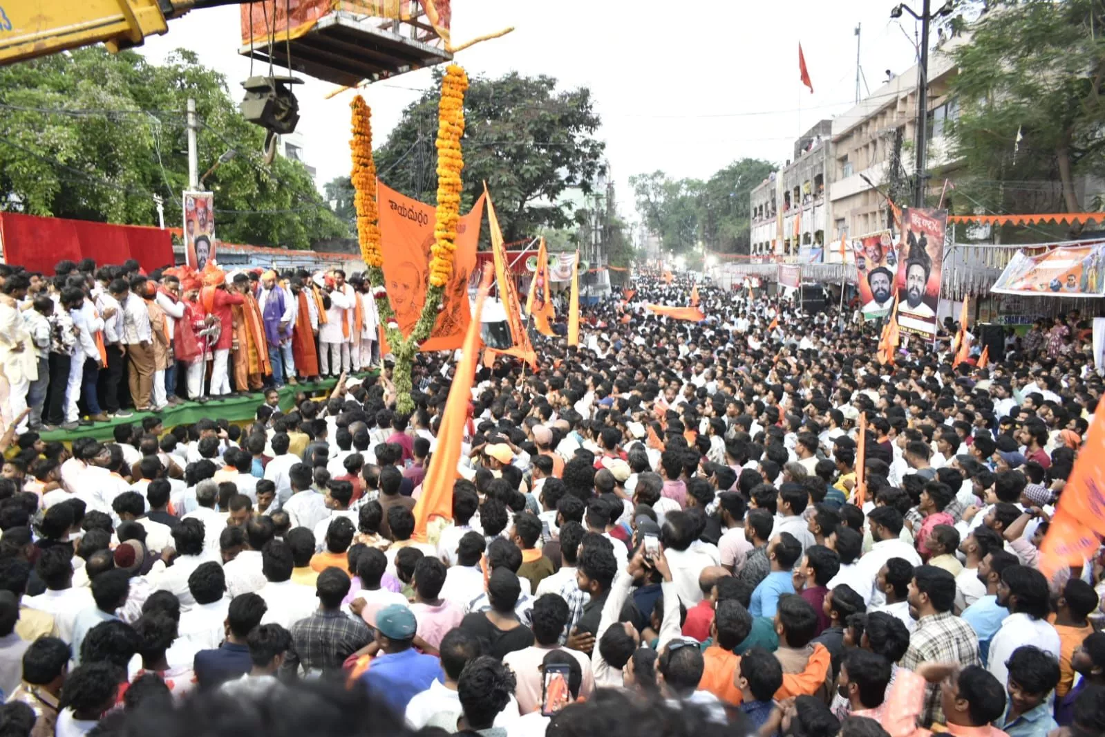 हैदराबाद में निकली भव्य श्रीराम नवमी शोभायात्रा