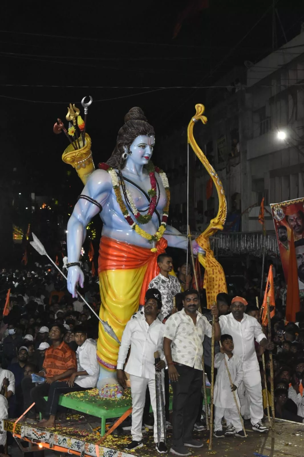 हैदराबाद में निकली भव्य श्रीराम नवमी शोभायात्रा