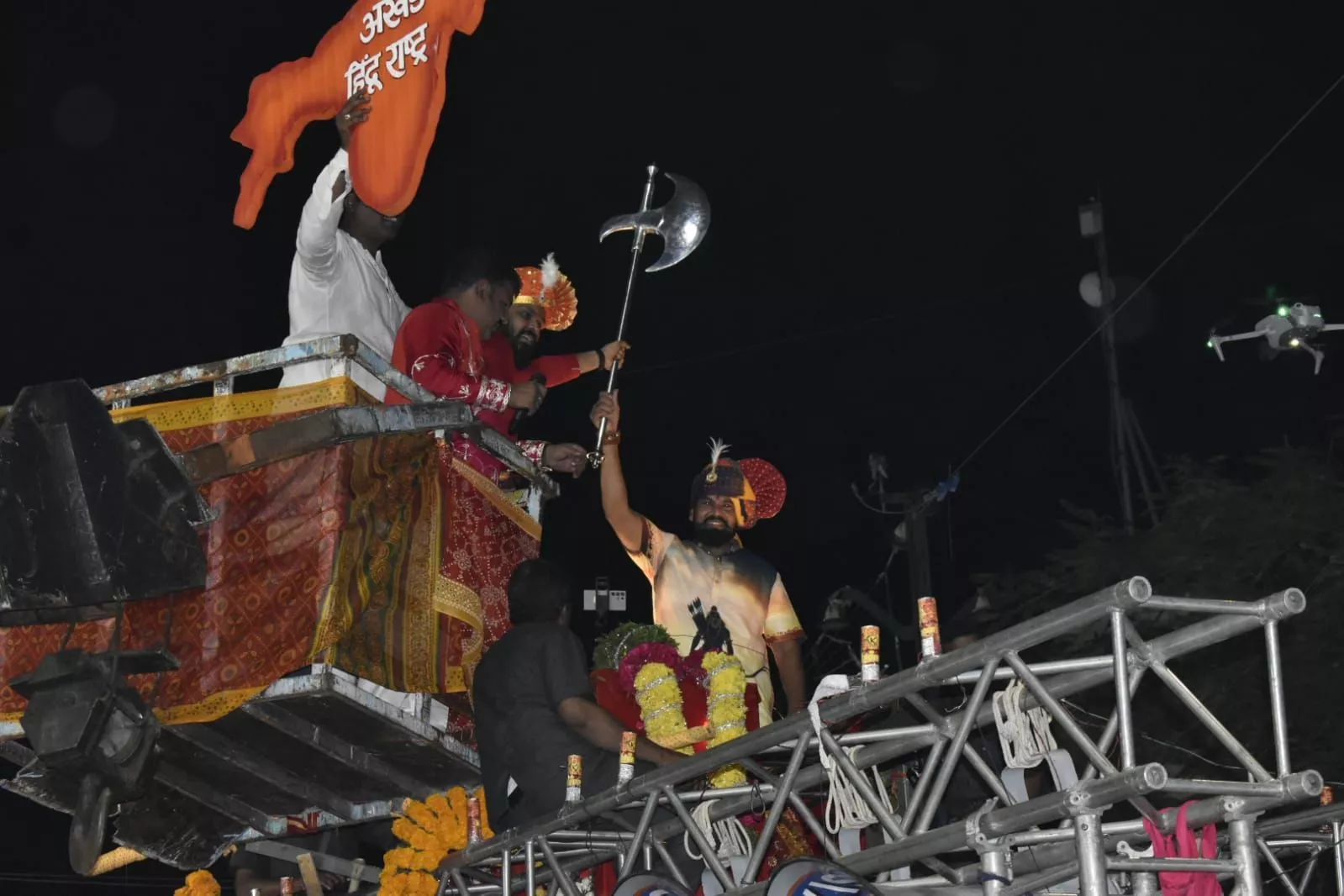 हैदराबाद में निकली भव्य श्रीराम नवमी शोभायात्रा