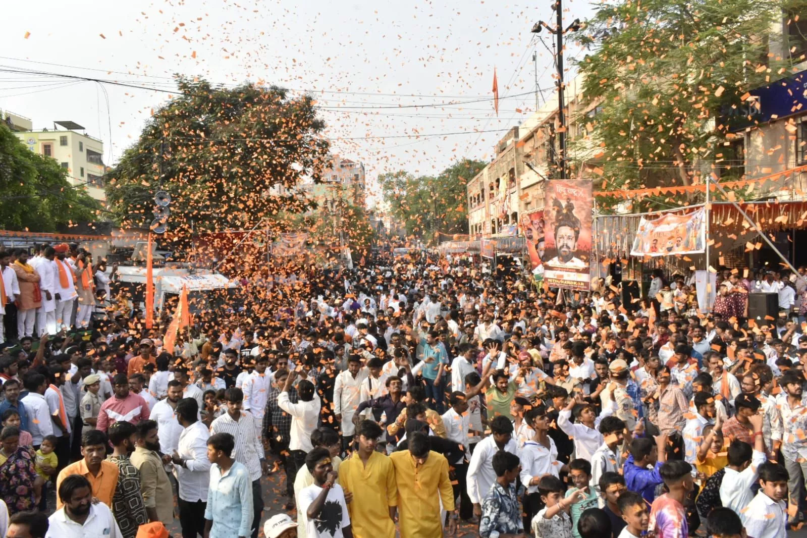 हैदराबाद में निकली भव्य श्रीराम नवमी शोभायात्रा