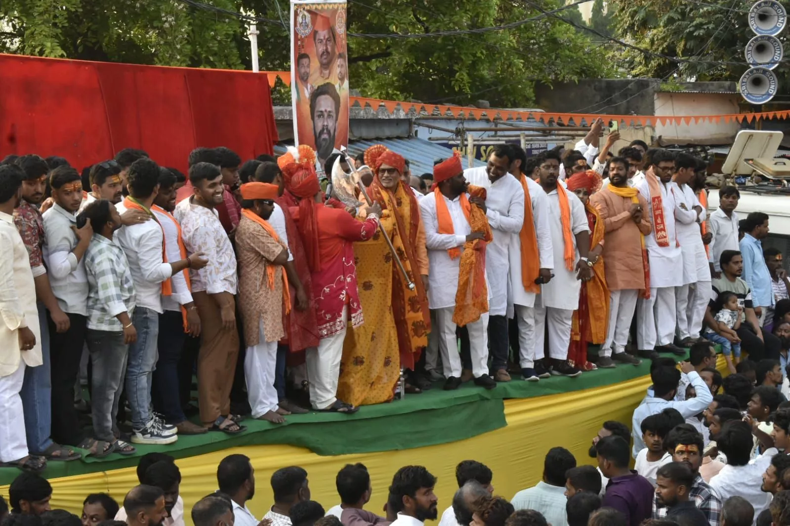 हैदराबाद में निकली भव्य श्रीराम नवमी शोभायात्रा