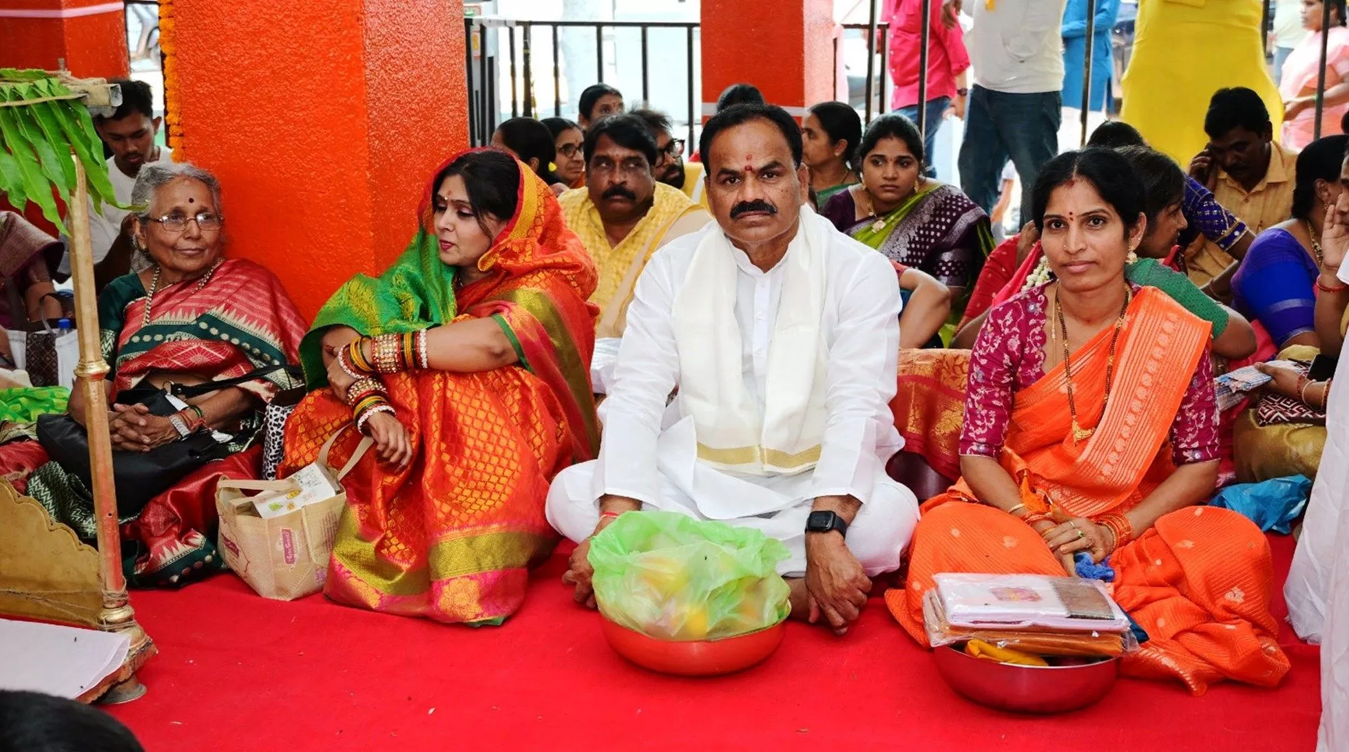 अत्तापुर रामबाग मंदिर में राम नवमी की झांकी