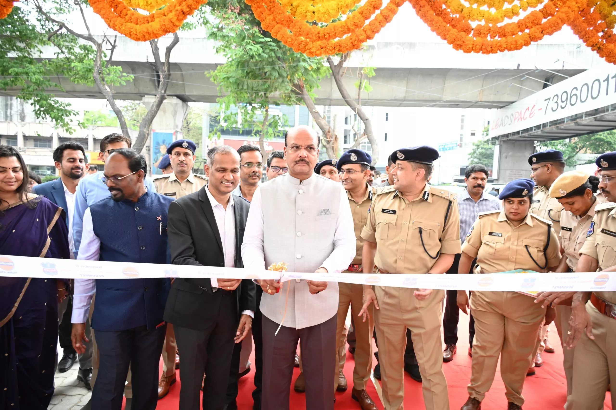 बेगमपेट में पुलिस वेल्फेयर फ्यूल स्टेशन का उद्घाटन