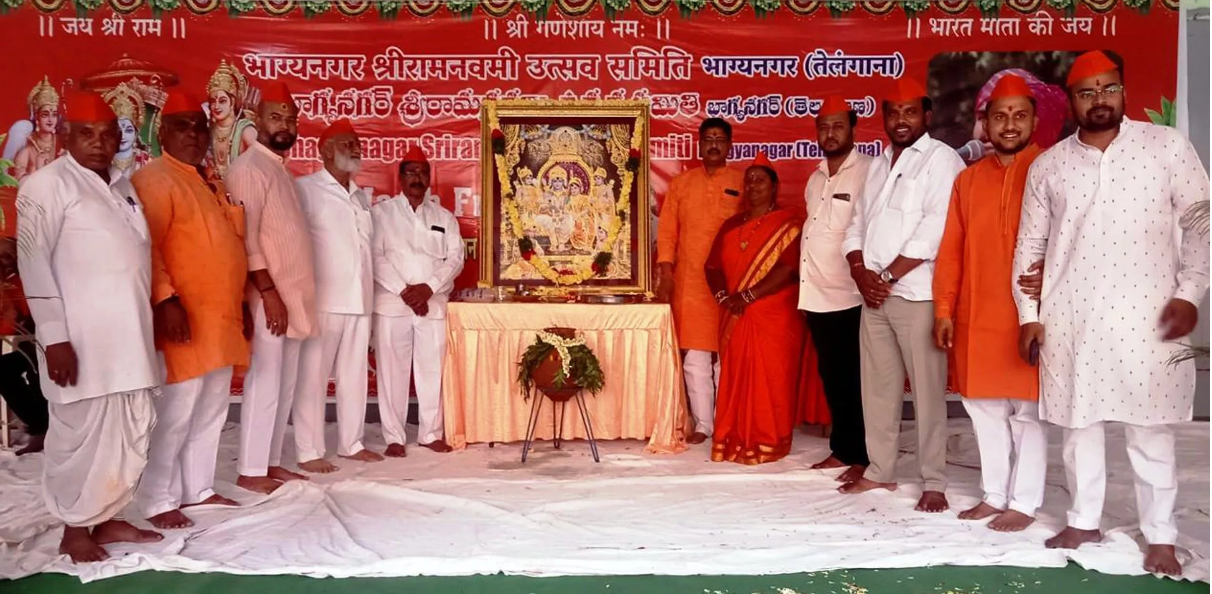 श्रीराम नवमी शोभायात्रा की तैयारियां शुरू