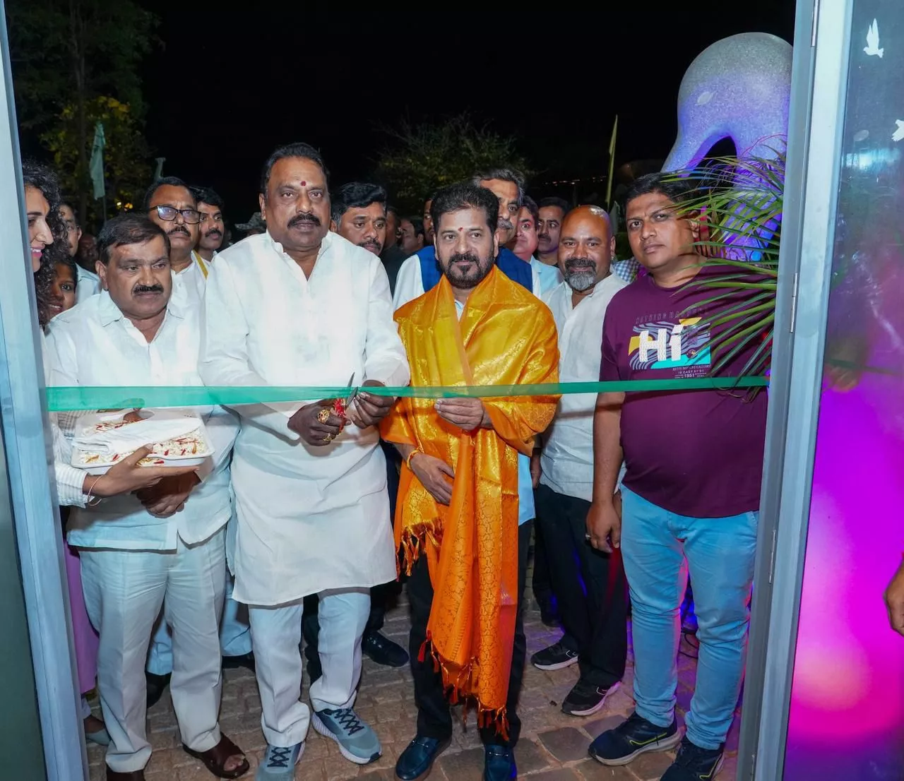 इको हिल पार्क उद्घाटन समारोह में मुख्यमंत्री रेवंत रेड्डी