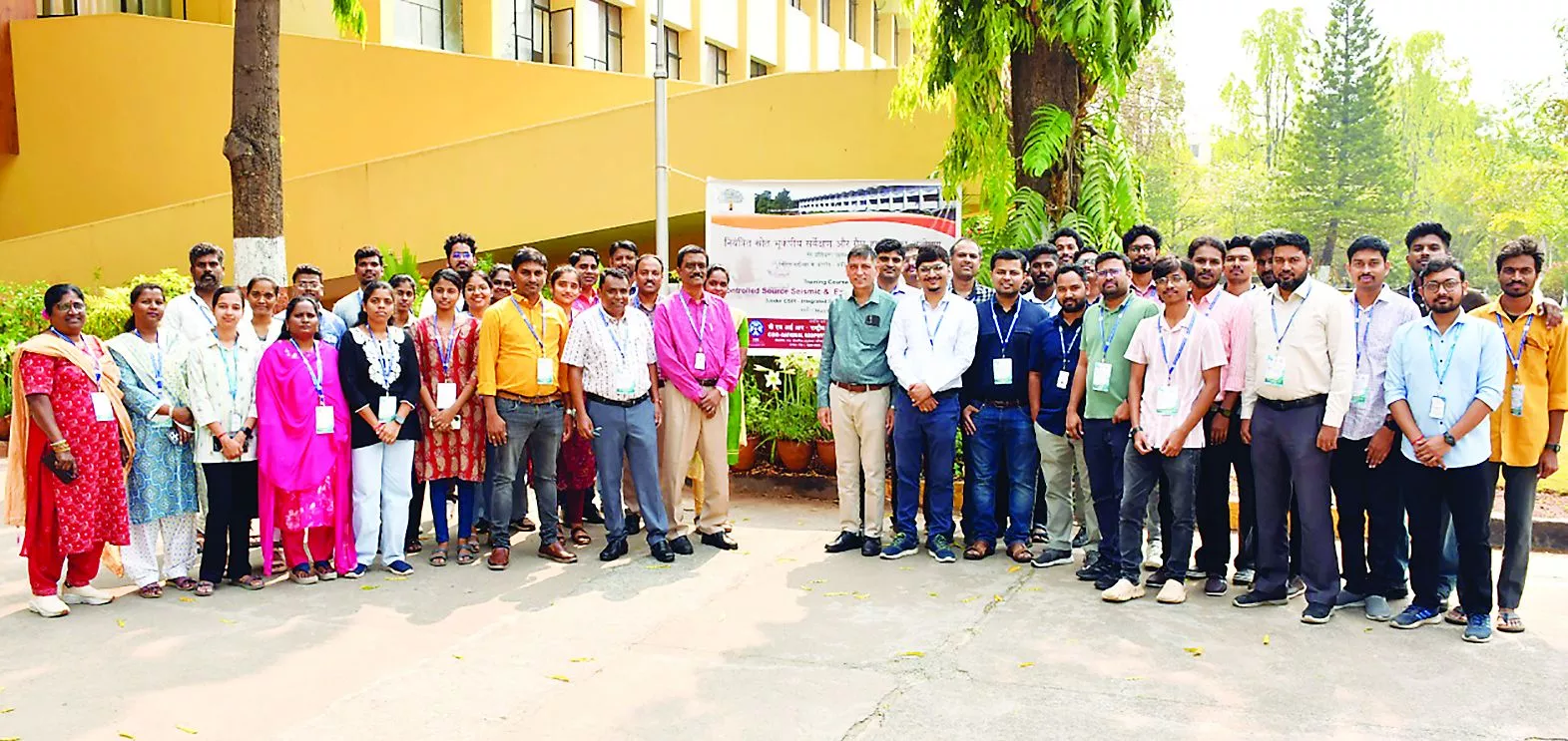 सीएसआईआर-एनजीआरआई में प्रशिक्षण कार्यक्रम का दृश्य