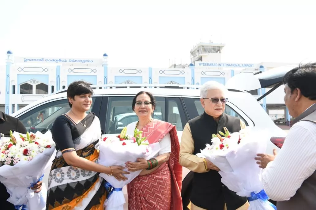 महाराष्ट्र रवाना होते जिष्णु देव वर्मा को विदाई