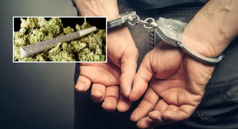 पुलिस ने गांजा तस्करों को पकड़कर NDPS एक्ट के तहत कार्रवाई की