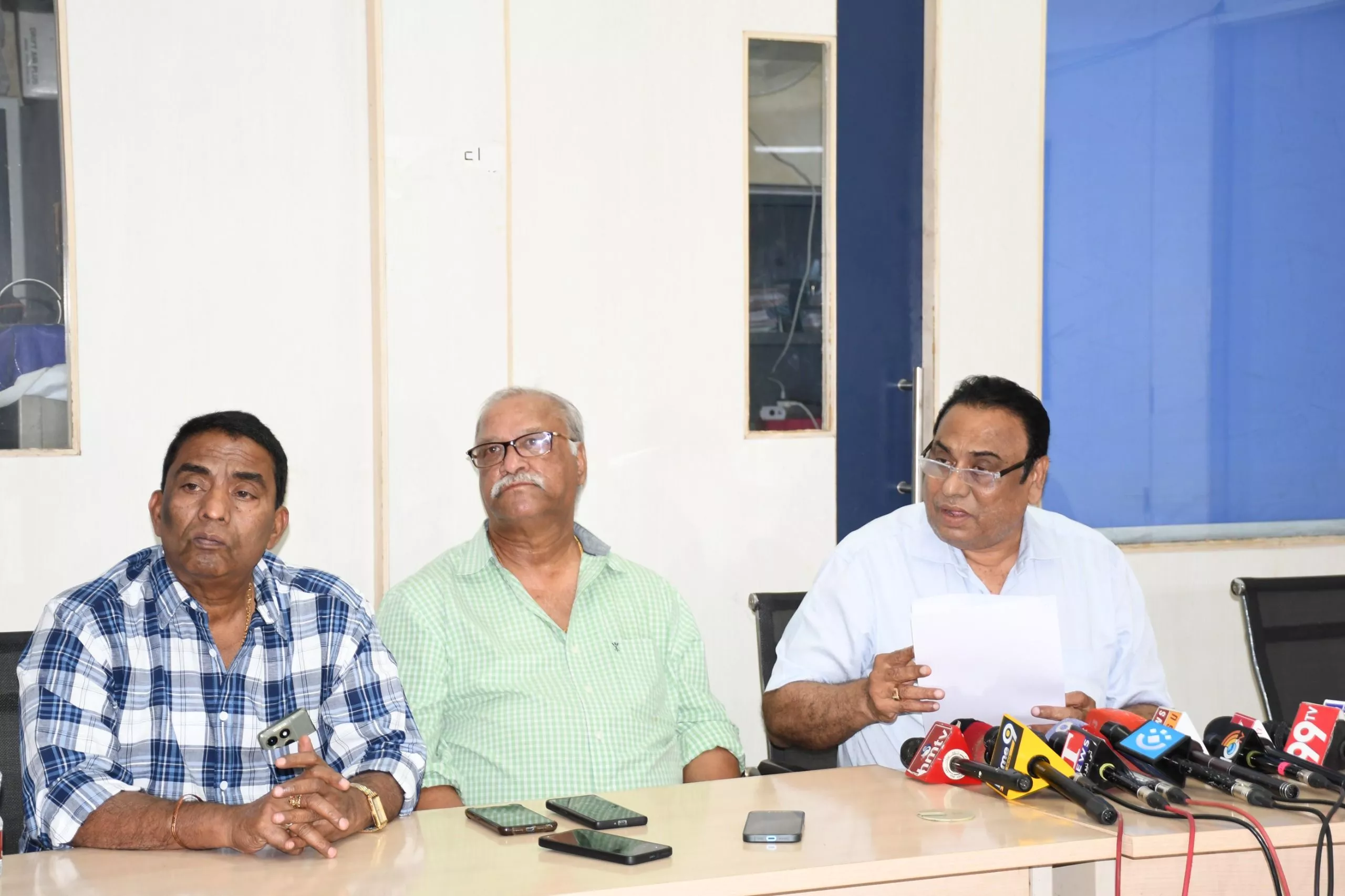 एचसीए-विशाखा प्रायोजन विवाद पर प्रेस वार्ता