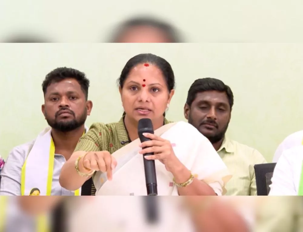 हैद्रा पर के. कविता ने निर्माण और सोशल मीडिया पर आरोप लगाए