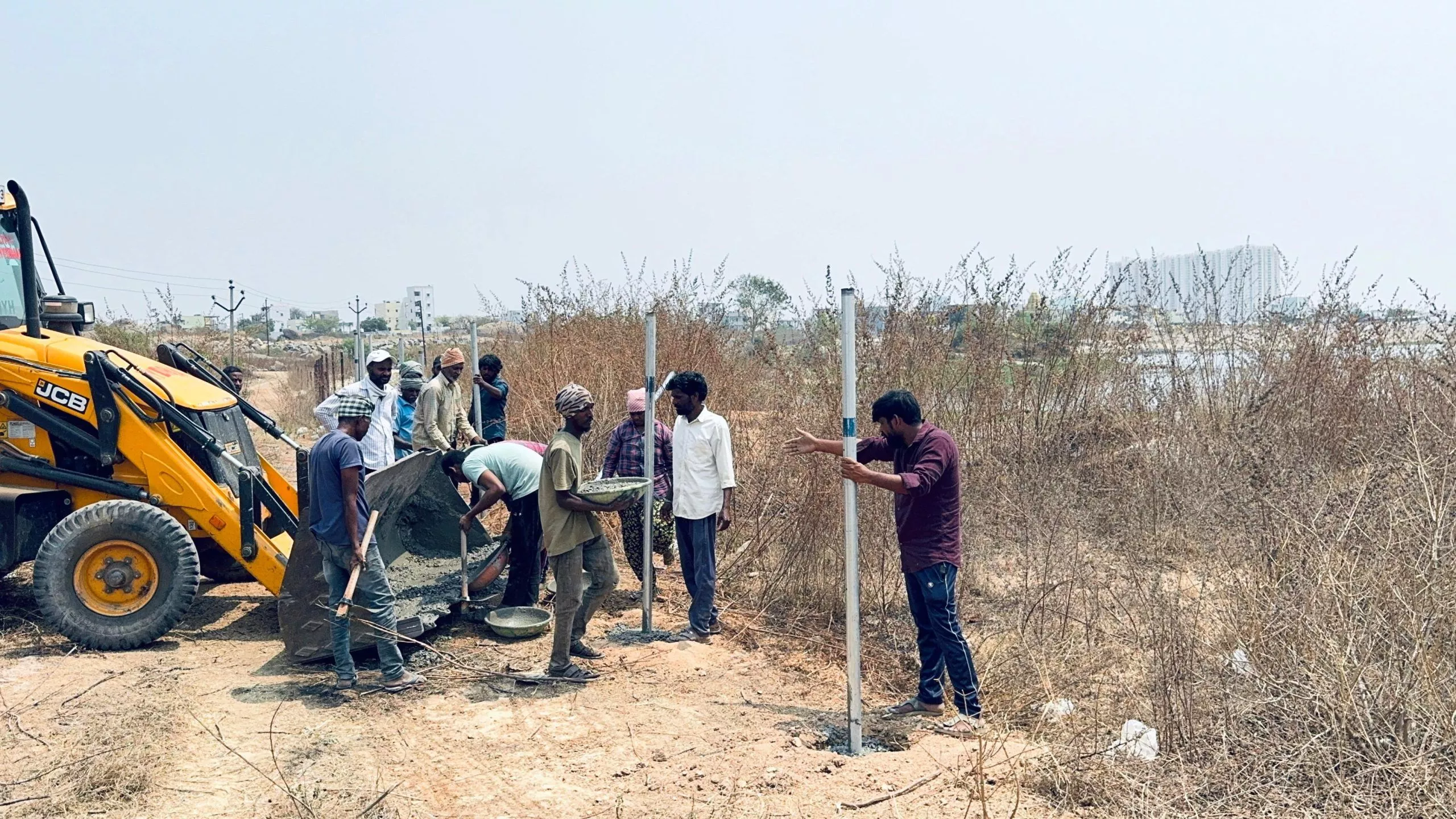 हैद्रा ने 11 एकड़ जमीन अतिक्रमण मुक्त कराई