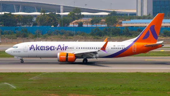 अकासा एयर की उड़ान टिकटों पर ईंधन अधिभार