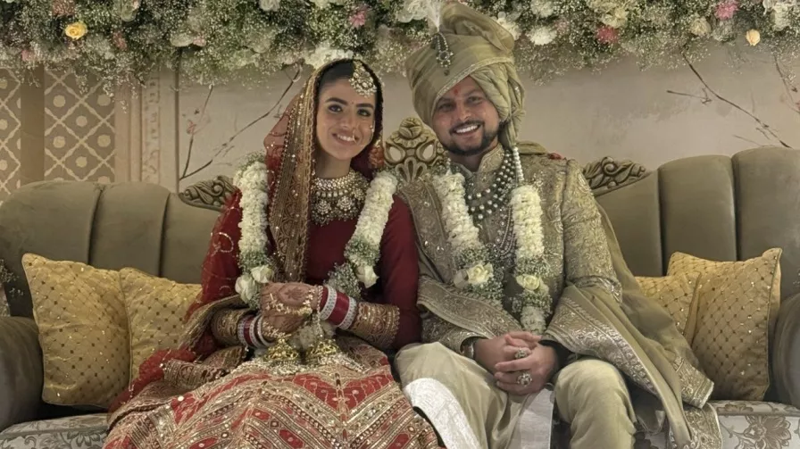 कुलदीप यादव मसूरी में विवाह बंधन में बंधे