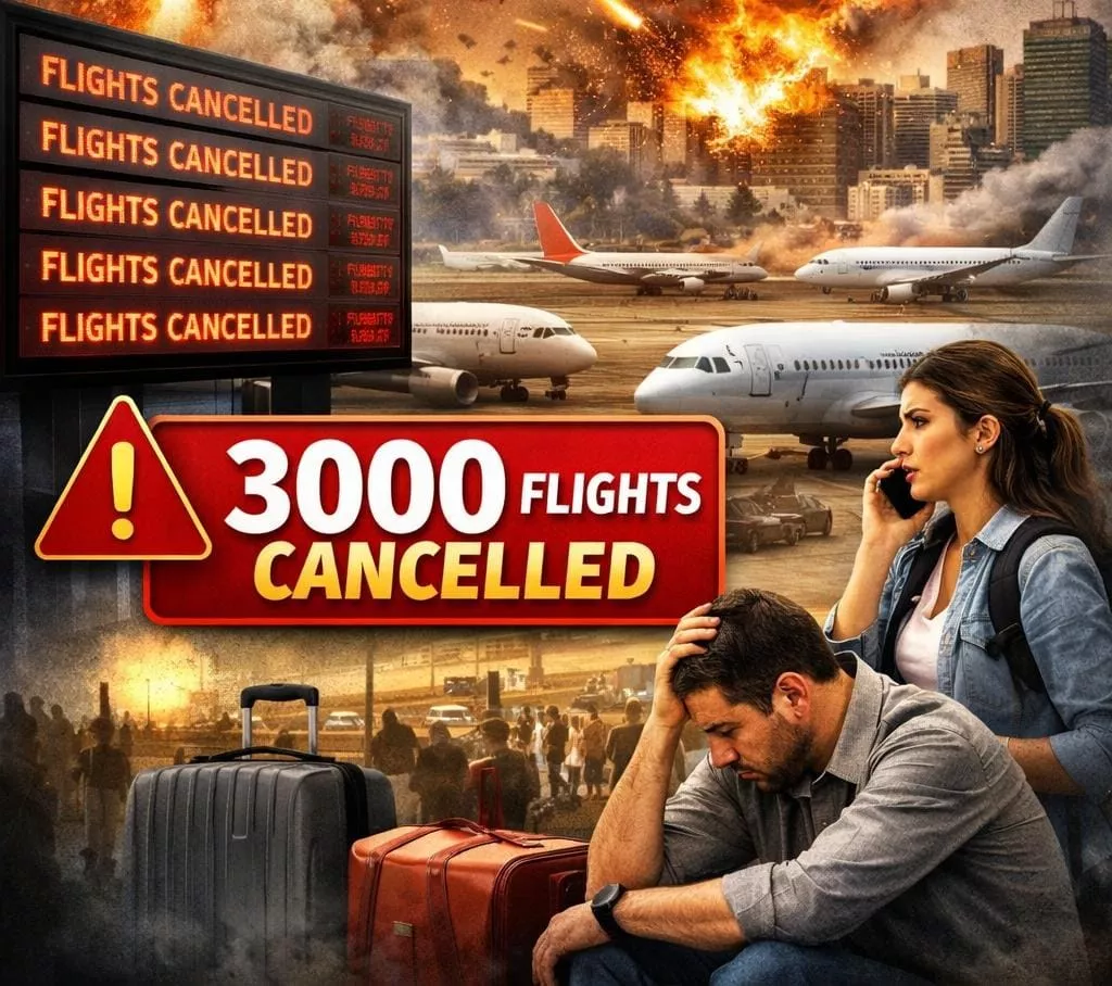 जंग की आंच से वैश्विक उड़ानें ठप