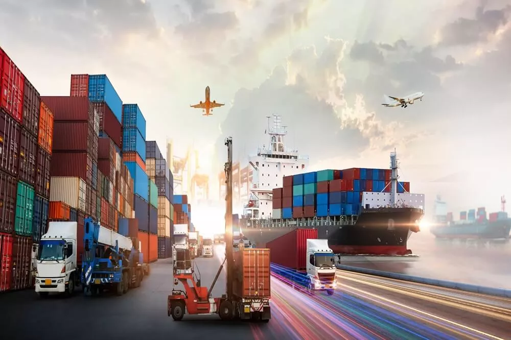 लॉजिस्टिक्स और सप्लाई चेन प्रणाली का चित्र