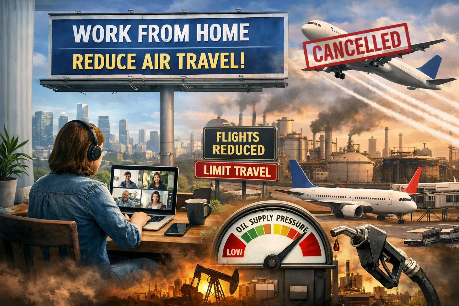 पश्चिम एशिया संकट के बीच तेल की बढ़ती कीमतें