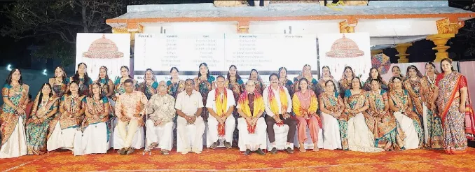 अत्तापुर में निकली गणगौर शोभायात्रा का दृश्य